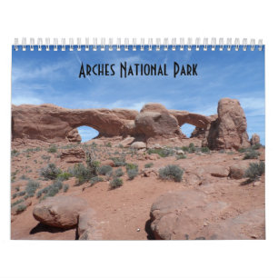 Calendário Parque Nacional Arches