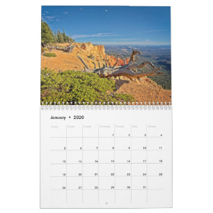Calendário Parque Nacional Bryce Canyon