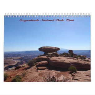 Calendário Parque Nacional Canyonlands, Utah