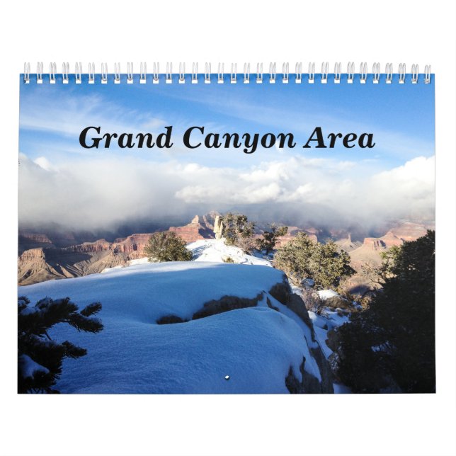Calendário Parque Nacional Grand Canyon (Capa)