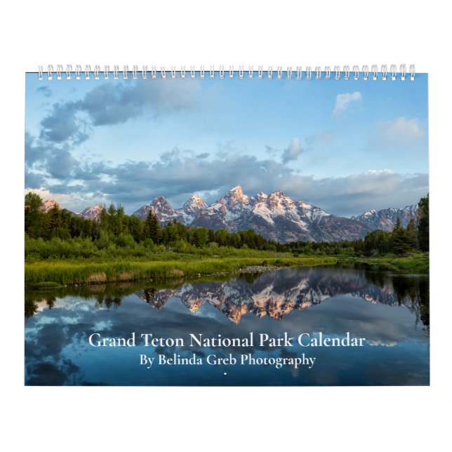 Calendário Parque Nacional Grand Teton (Capa)