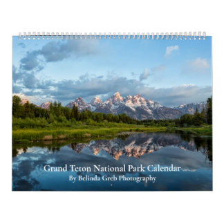 Calendário Parque Nacional Grand Teton