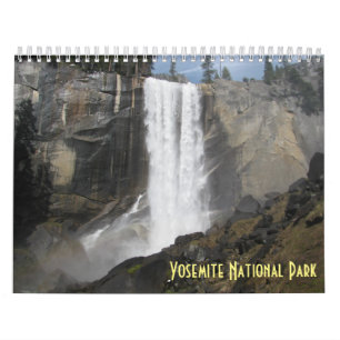 Calendário Parque Nacional Yosemite