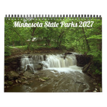 Calendário Parques Estaduais de Minnesota 2027