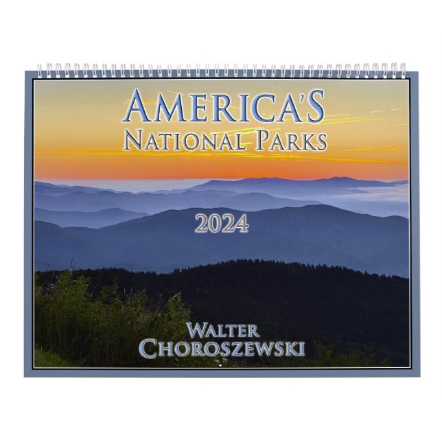 CALENDÁRIO PARQUES NACIONAIS DA AMÉRICA 2024 - CHOROSZEWSKI L (Capa)