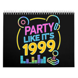 Calendário Party Like It’s 1999®™ – Neon Soundtrack
