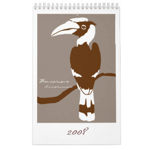 Calendário Pássaros 2008