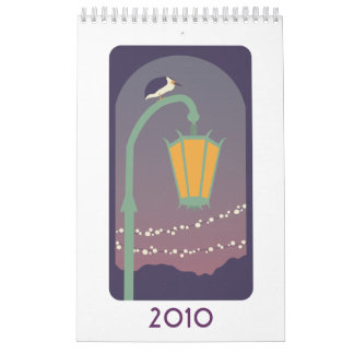 Calendário Pássaros 2010