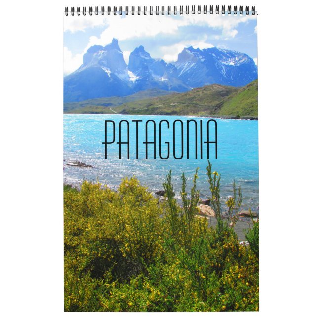 Calendário patagonia américa do sul (Capa)