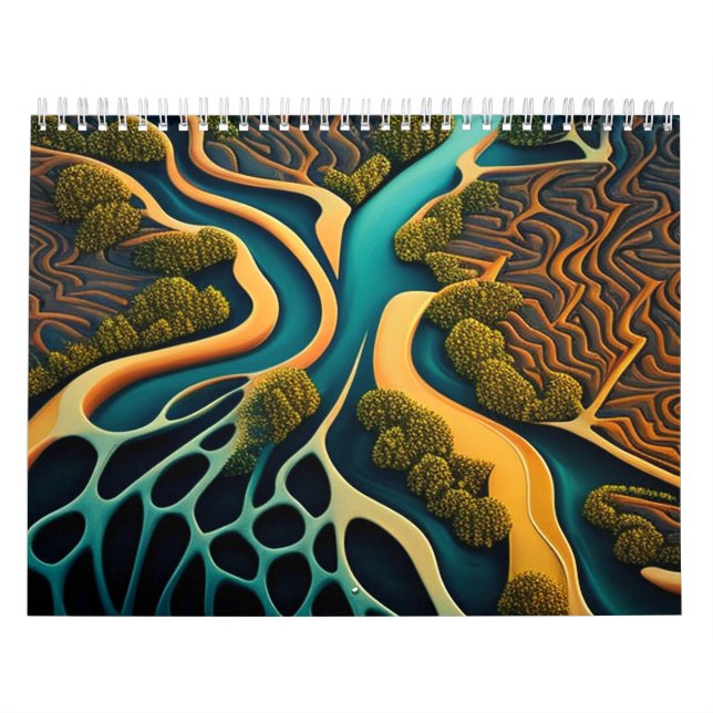 Calendário Paths of the Dreamland (Capa)