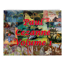 Calendário Paul Cezanne Volume 1