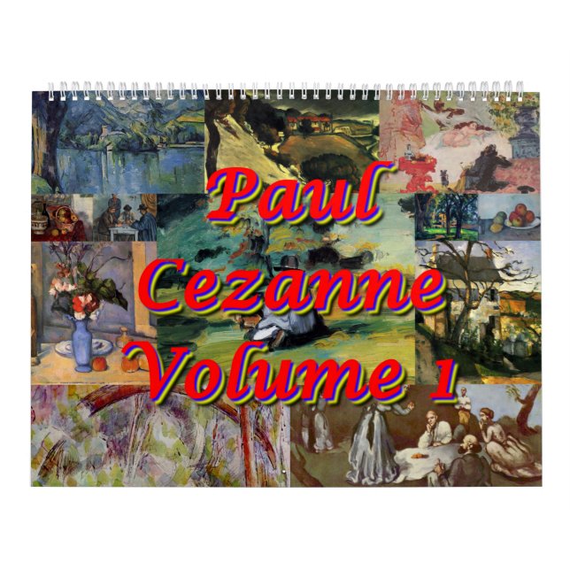 Calendário Paul Cezanne Volume 1 (Capa)
