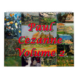 Calendário Paul Cezanne Volume 2