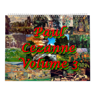 Calendário Paul Cezanne Volume 3