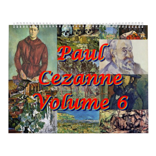 Calendário Paul Cezanne Volume 6 (Capa)
