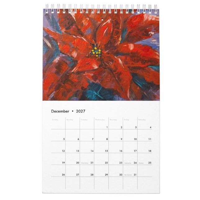 Calendário Paula Soper Fine Art 2022 Calendar (Dez 2027)