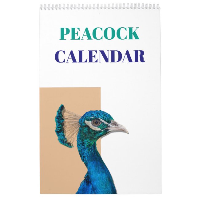 Calendário Pavão 2027 (Capa)