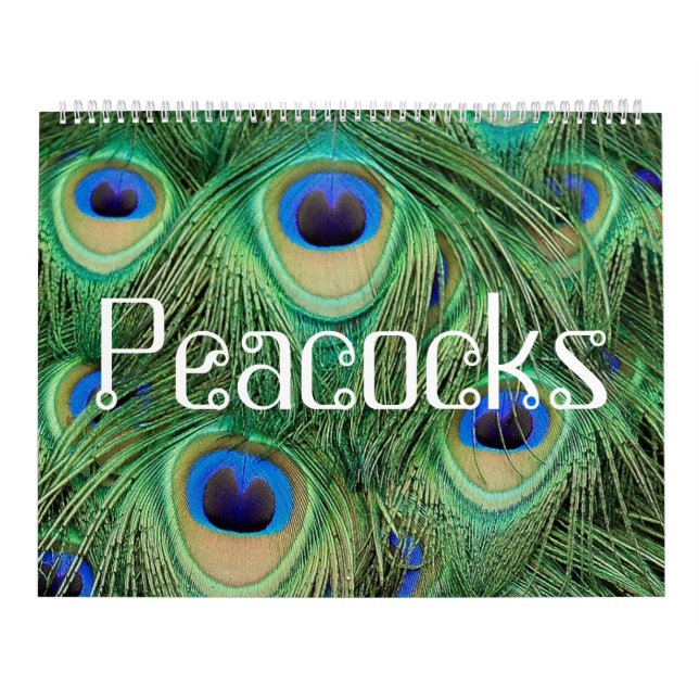 Calendário Peacocks (Capa)
