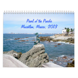 Calendário Peal do Mazatlan pacífico Calander 2013
