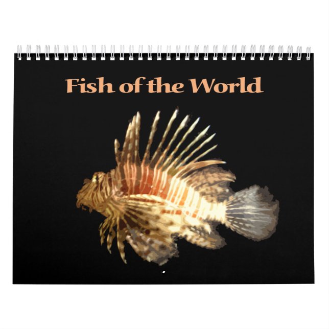 Calendário Peixes do Mundo (Capa)
