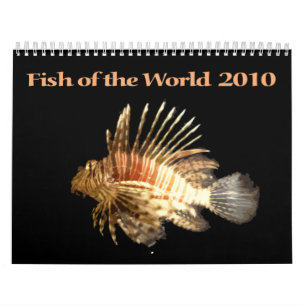 Calendário Peixes do mundo em 2010