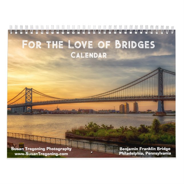 Calendário Pelo amor das pontes (Capa)