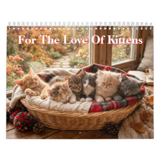 Calendário Pelo Amor dos Gatinhos