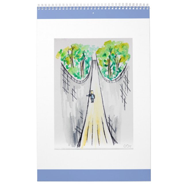 Calendário pelo decano de Carly Elise (Capa)