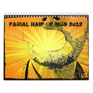Calendário Pêlos faciais de MGS 2012