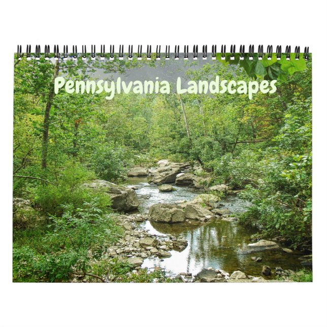Calendário - Pensilvânia Landscapes (Capa)