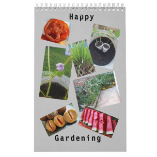 Calendário Pequeno de Página de Solteiro do Jardin