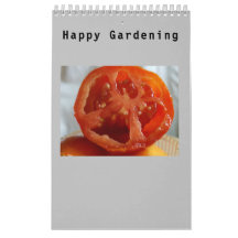 Calendário Pequeno de Página de Solteiro do Jardin
