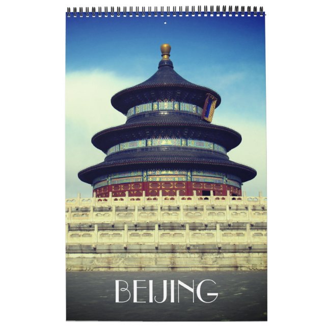 Calendário Pequim China (Capa)