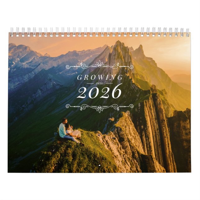 Calendário Personal growth motivational calendar (Capa)