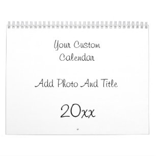 Calendário Personalizado Adicionar Foto E Texto