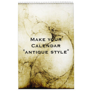 Calendário Personalizado "ANTIQUE STYLE" + suas fo