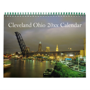 Calendário Personalizado Cleveland Ohio
