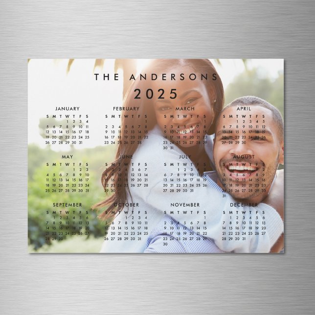 Calendário Personalizado de Foto 2025 (Criador carregado)