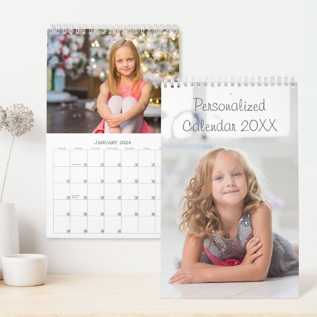 Calendário Personalizado de Fotografias (Criador carregado)