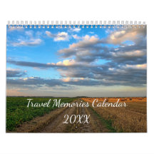 Calendário Personalizado de Fotos do viagem