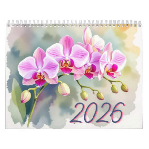 Calendário Personalizado de Fotos Florais