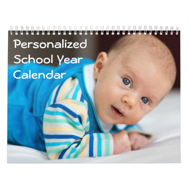 Calendário Personalizado do Ano Escolar (Capa)