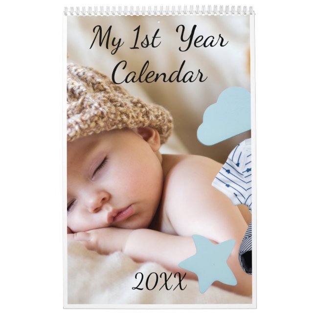 Calendário Personalizado do Bebê (Capa)