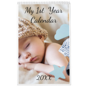 Calendário Personalizado do Bebê