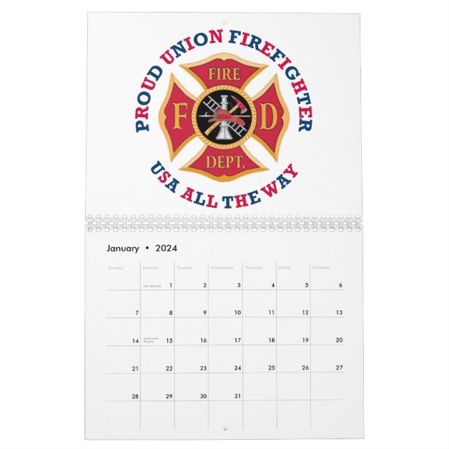 Calendário dos BOMBEIROS 🔥🚒