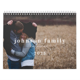 Calendário Personalizado Moderno