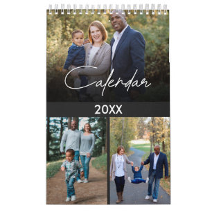Calendário Personalizado para Família e Amigos de Fotografia