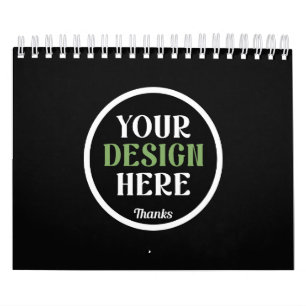 Calendário personalizado, único, elegante e minimalista hersh