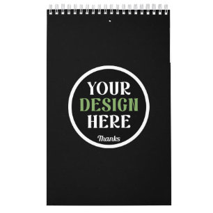 Calendário personalizado, único, elegante e minimalista hersh