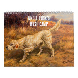 Calendário Personalizar ManCave Caça Natureza Esportes Selvag
